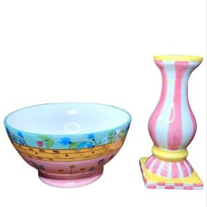 CIC Bowl & candle holder